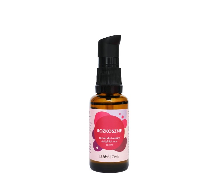 Rozkoszne serum przeciwstarzeniowe do twarzy