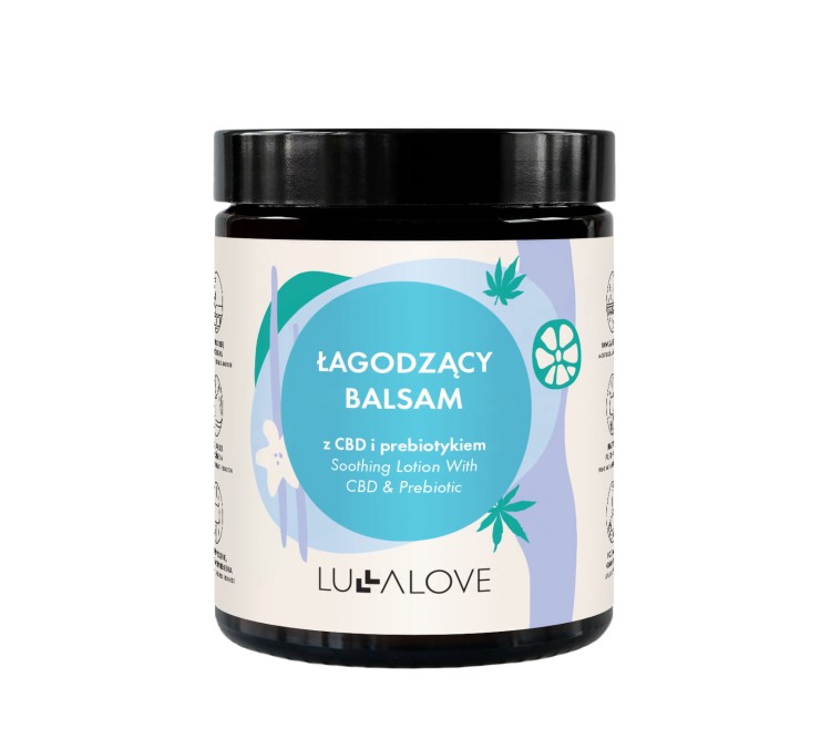 Łagodzący balsam z CBD i prebiotykiem